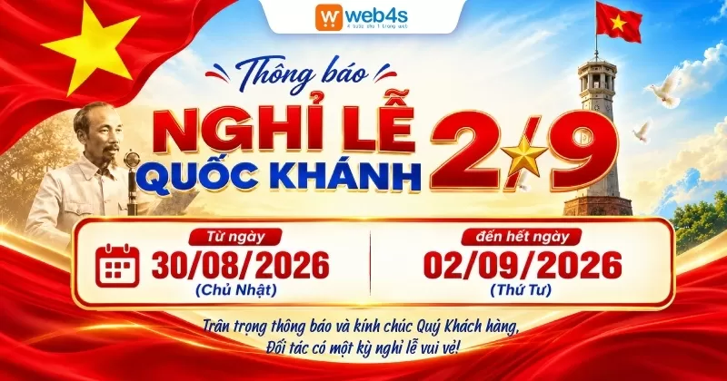 thông báo nghỉ lễ
